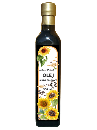 Slunečnicový olej - balení: 500 ml