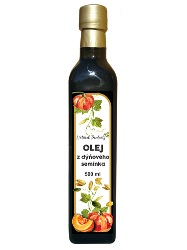 Dýňový olej - balení: 250 ml