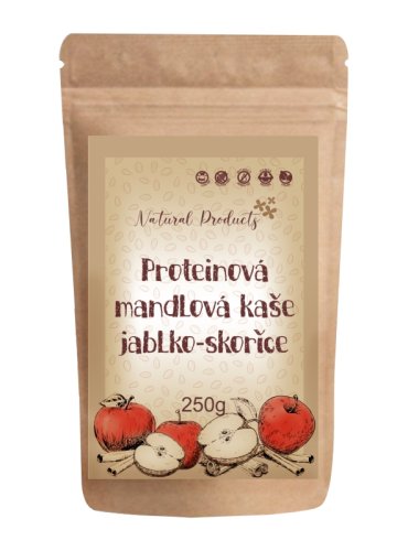 Proteinová kaše mandlová jablko - skořice