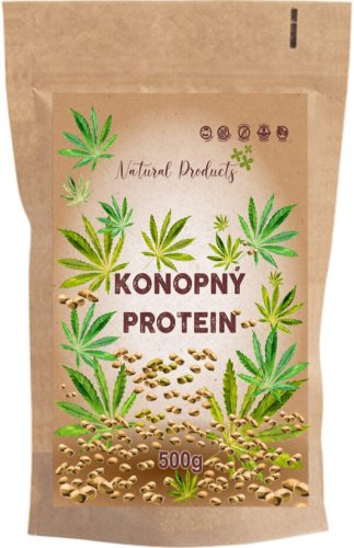 Konopný protein - balení: 500 g